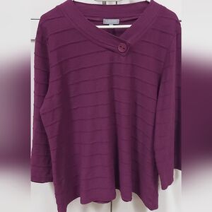 Habitat purple cotton top
